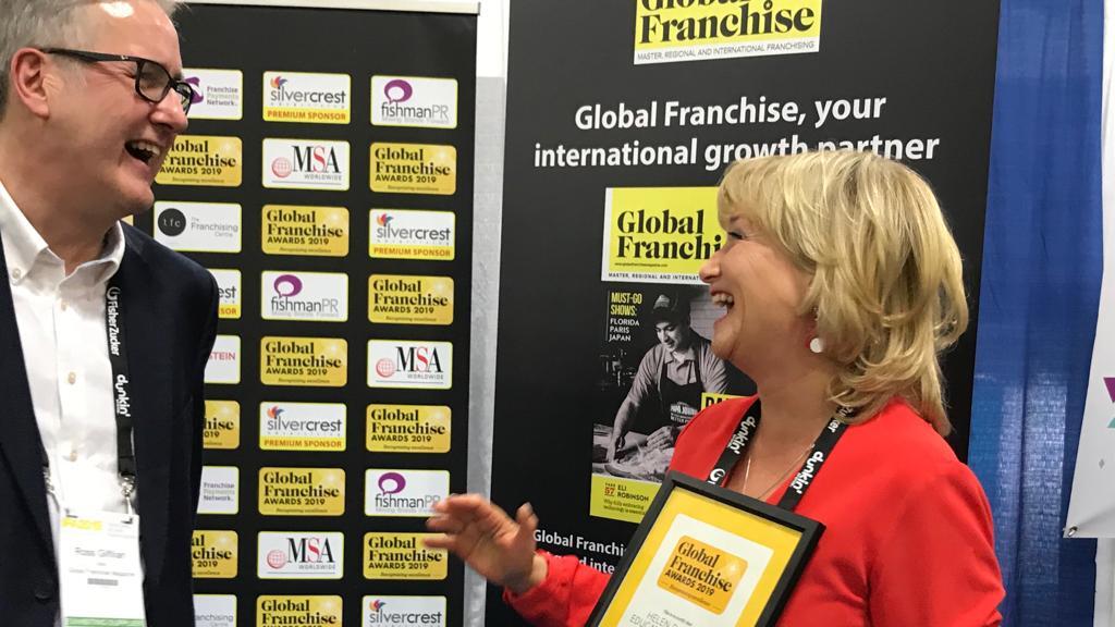 helen doron wins a global franchise award